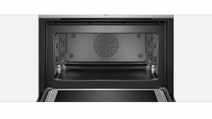 Bosch Serie 8 45cm Compact Combi-Microwave Oven CMG656RS1A hero image