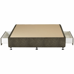 A.H. Beard Domino Designer 2 Drawer Double Bed Base Brown FODET1BDBL hero image
