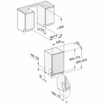 Miele Gen 5000 Semi-Integrated Slimline Dishwasher G5430SCIBRWS hero image