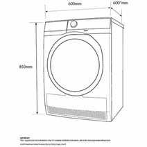 Electrolux 8kg Heat Pump Dryer EDH803CEWA hero image