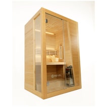 Revel Tampere 2 Person Traditional Finnish Sauna with Step R-TR-2P-V2 hero image
