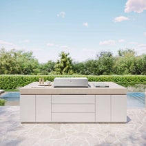 Beefeater ProLine Series 6 Burner Built-In Gas BBQ with Hood Stainless Steel BSH158SB hero image