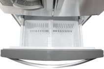 LG GF-D613SL 613L French Door Fridge hero image