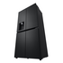 LG 506L French Door Fridge with Slim Non-Plumbed In-Door Ice and Water Dispenser Matte Black GF-LN500MBL image NaN