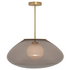 CTO Lighting Petra Large Pendant Light - Brass and White Opal Glass PETPELSBSGSO image NaN