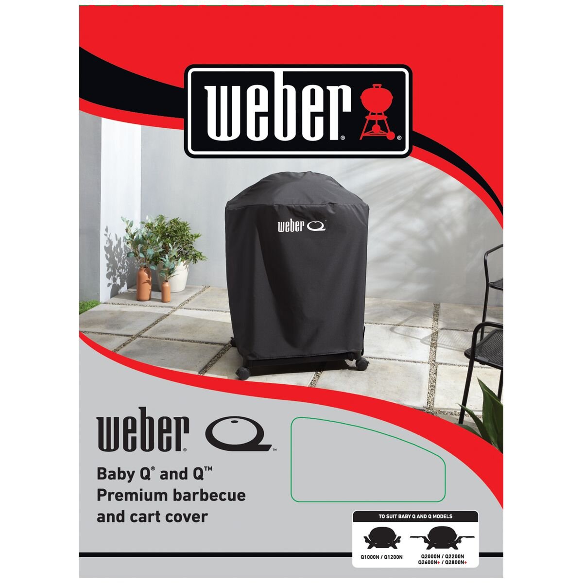 Weber q premium cover sales