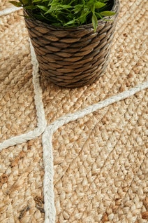 Rug Culture Nosa Medium Natural & White Rug 300X80CM - NSA-222-NAT-300X80 hero image