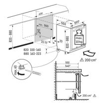 Liebherr Comfort 137L Underbench Integrated Fridge SUIK1510RH hero image