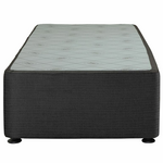 Sealy Long Single Spacesaver Base -  Blank In Black - 728209 hero image