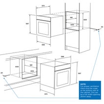 Westinghouse 60cm Dark Stainless Steel Pyrolytic Electric Built-In Oven WVEP617DSC hero image