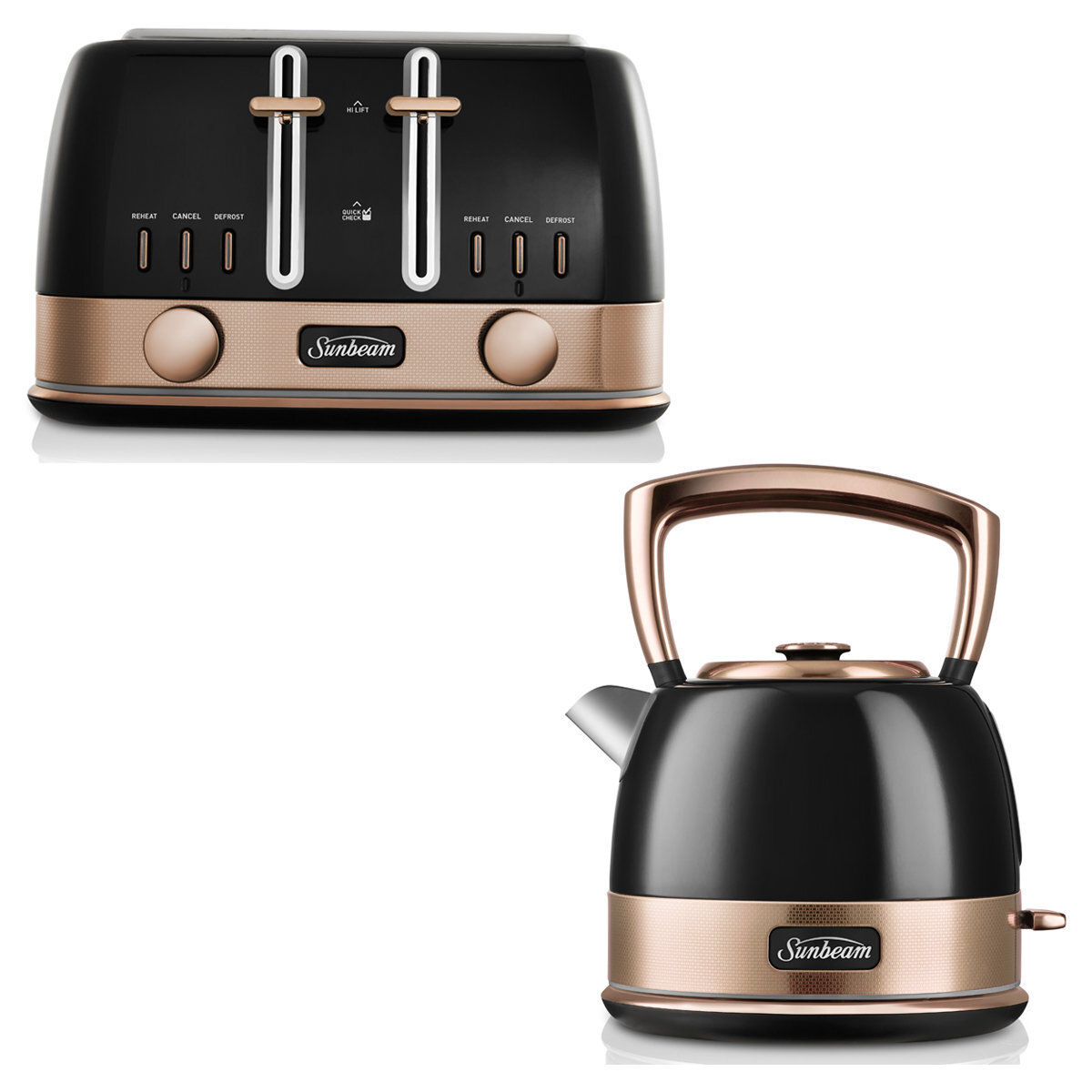 Sunbeam KE4410KBTA4440KB New York Pot Kettle and Slice Toaster