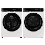 Haier 600 Series 12kg Front Load Washer and 10kg Heat Pump Dryer Laundry Package HWF12PXW1HDHP10PXW1 hero image
