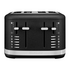 KitchenAid 4 Slice Toaster Cast Iron Black 5KMT4109ABK image NaN