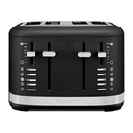 KitchenAid 4 Slice Toaster Cast Iron Black 5KMT4109ABK hero image