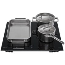 LG 60cm Series 7 Induction Cooktop 4 Cooking Zones including 1 Flexi BCI607T4BG hero image
