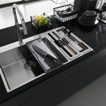 Franke Box Centre Double Bowl Sink with Small Bowl Right BWX220-54/27SBR hero image