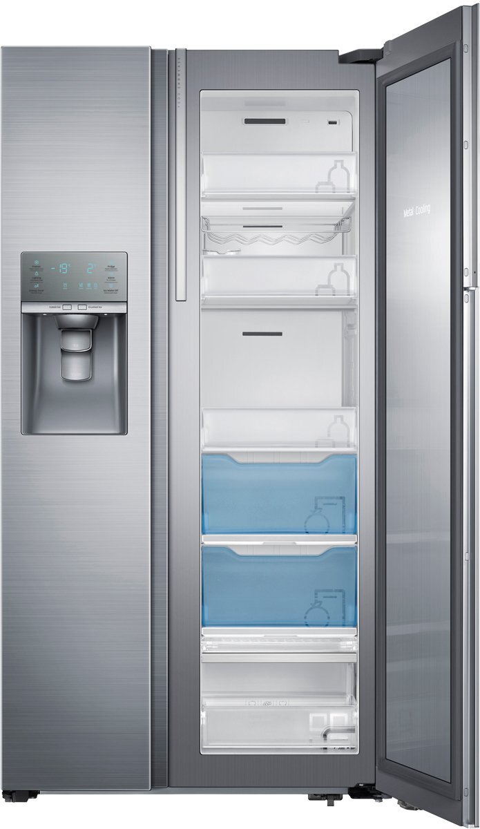 Samsung SRS636SCLS 636L Side by Side Fridge hero image