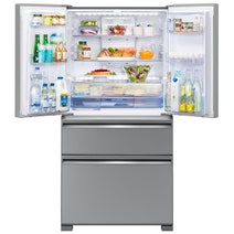 Mitsubishi Electric 630L LX Series 4 French Door Fridge MR-LX630EM-GSL-A hero image