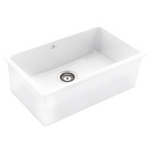 Abey Chambord IV Fireclay Sink - White CONSTANCE-4W hero image