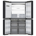 Haier 601L Quad Door Refrigerator with Ice and Water Dispenser Black HRF680YZC image NaN