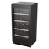 Hisense 108 Bottle Dual Zone Wine Cabinet Black Glass HRWC108B image NaN