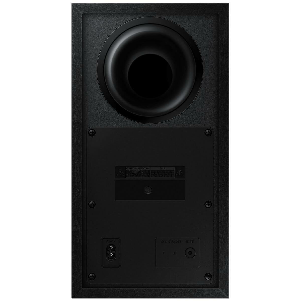 Samsung 21 channel soundbar with wireless subwoofer on sale