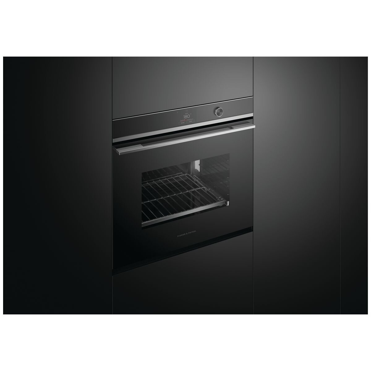 Fisher & Paykel Series 9 76cm Contemporary Pyrolytic Built-In Oven OB76SDPTDX2 hero image