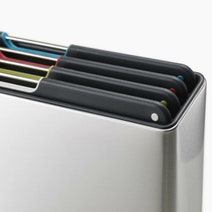 Joseph Joseph Folio Steel 4 Piece Chopping Board Set Stainless Steel 60170 hero image