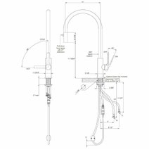 The Galley Ideal Eco Flow Mixer Tap Rose Gold IWT-D-RSS-AU hero image