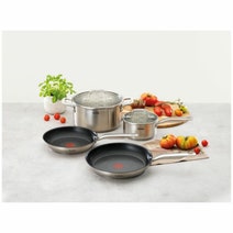 Tefal 16cm Virtuoso Stainless Steel Induction Saucepan E4922274 hero image