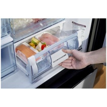 Hitachi 569L French Door Refrigerator Matte White Glass Finish RWB640VT0X-1MGW hero image