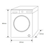 Euromaid 7kg Front Load Washing Machine EBFW700 image NaN