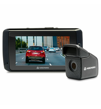 Navman MiVUE800 Full HD Dual Camera Dash Cam with GPS Tracking ...