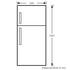 Esatto 268L Top Mount Fridge ETM268W image NaN