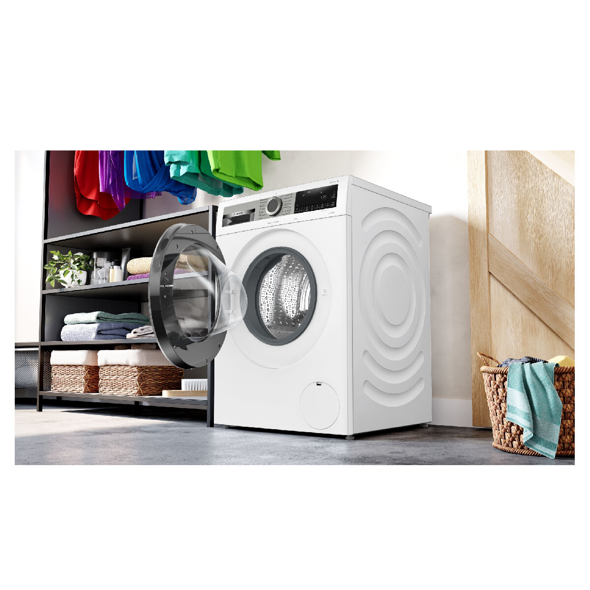 Bosch Series 8 9kg Front Load Washing Machine with i-DOS WGG244A0AU hero image