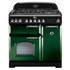 Falcon 90cm Classic Deluxe  Freestanding Dual Fuel Oven/Stove Racing Green and Chrome CDL90DFRG-CH  image NaN