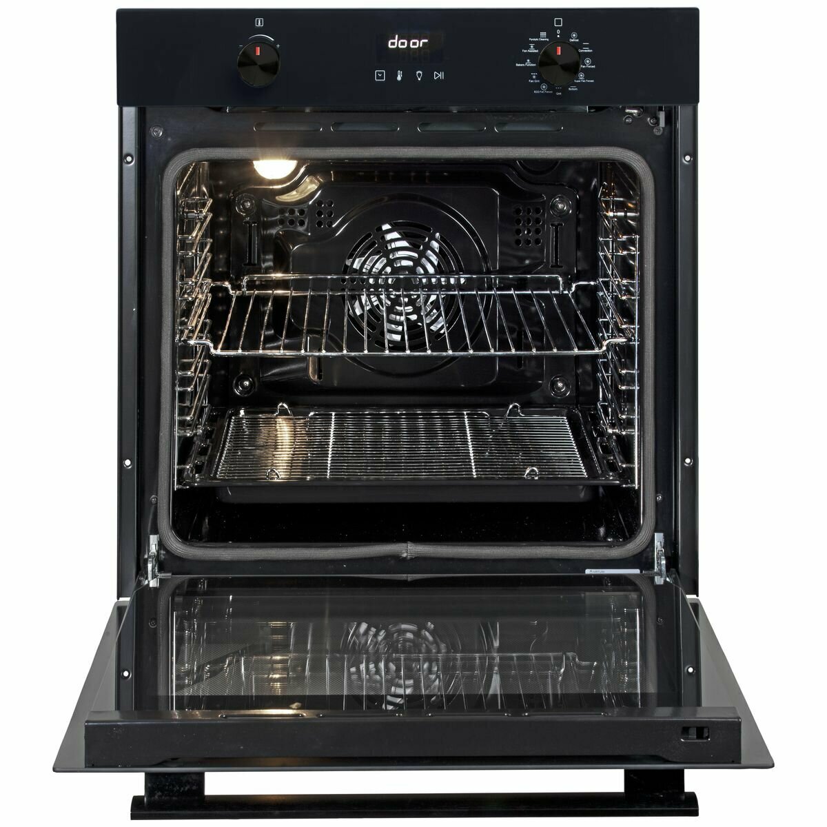 Artusi 60cm Pack Pyrolytic Oven, Gas Cooktop, Rangehood AUM60BPK hero image