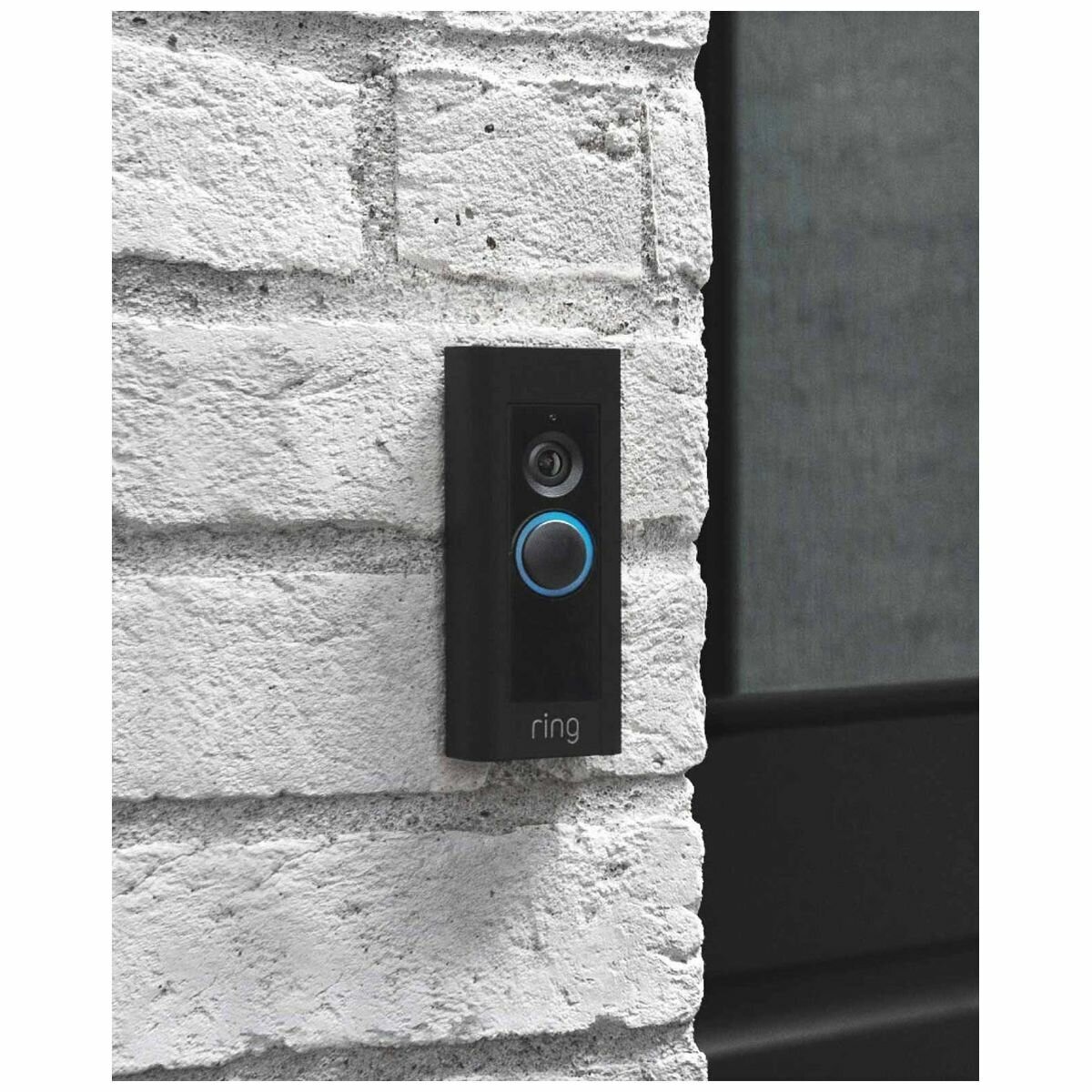 black ring door bell