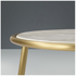 Kalona The Hill 60cm Round Coffee Table Champagne Marble HILL10FMATAJSBBRABR6 image NaN