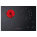 Fisher & Paykel Series 5 75cm Electric Cooktop Black Glass CE754DTB1 hero image