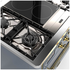 Ilve Majestic 90cm Freestanding Dual Fuel Oven with TFT Control Blue Grey/Brass M09IDNE3-BGG  image NaN
