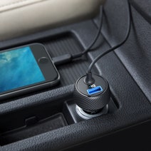 Anker A2214H11 PowerDrive 2 Elite Lightning USB Car Charger hero image