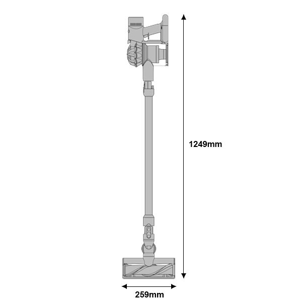 Aspirateur sans fil tenu dans la main de Xiaomi Roidmi
