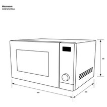 Westinghouse 45L Freestanding 1100 watt Microwave Oven Dark Grey WMF4505GA hero image