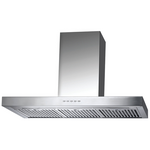 Smeg 90cm Canopy Rangehood SA980CXA hero image