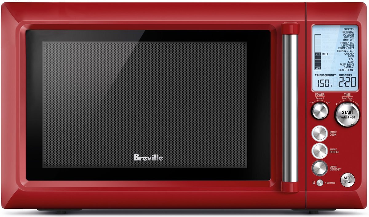 Breville BMO735CR Quick Touch Microwave Oven 1100W Appliances Online