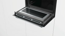 Bosch Serie 8 45cm Compact Combi-Microwave Oven CMG656RS1A hero image