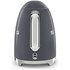 Smeg 50’s Retro Style Electric Kettle Slate Grey KLF03GRAU image NaN