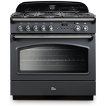 Falcon 90cm Classic FX Dual Fuel Freestanding Oven/Stove Slate and Chrome CLA90FXDFSL-CH hero image