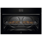 Electrolux 90cm Pyrolytic Built-In Oven with AirFry Plus Dark Stainless Steel EVEP9816BF hero image